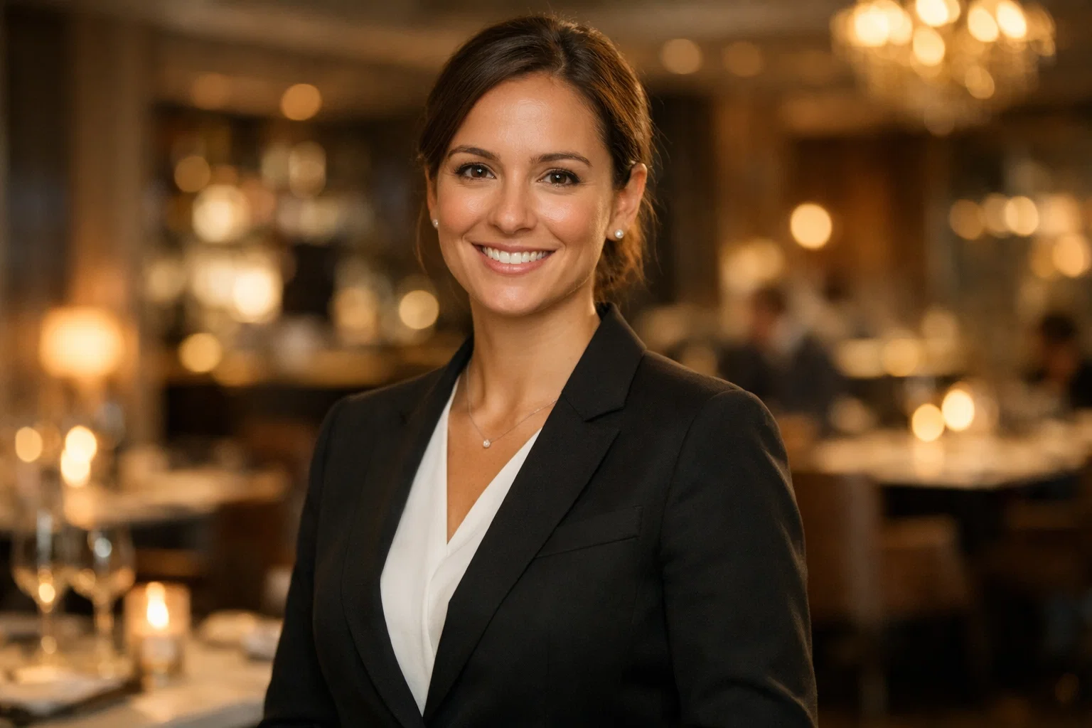 Menedżerka obsługi restauracji
